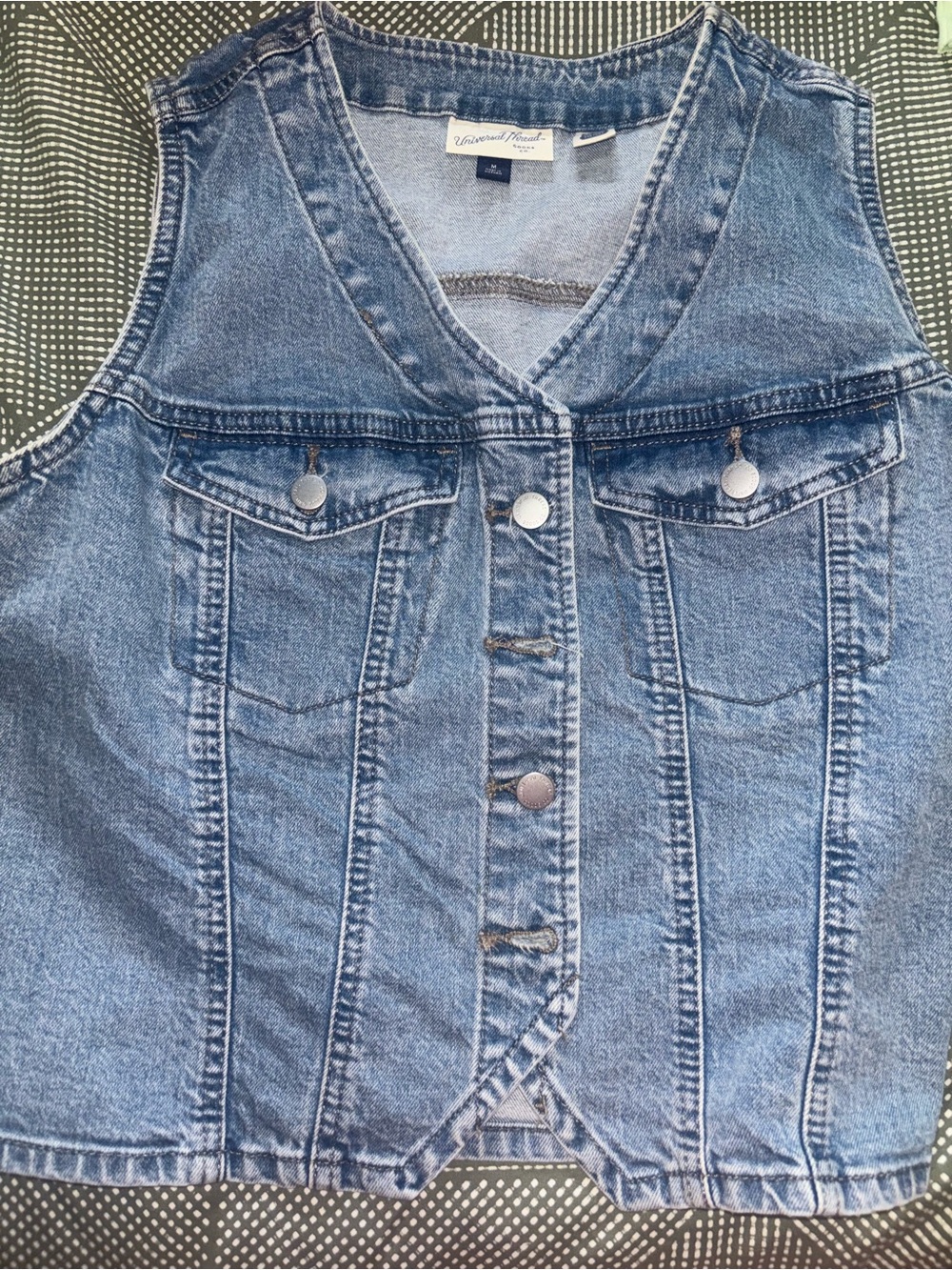 Universal Thread Light Blue Denim Vest Jacket